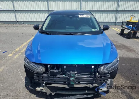 2021 Nissan Sentra Sr из США, поврежденный, VIN 3N1AB8DV9MY252539